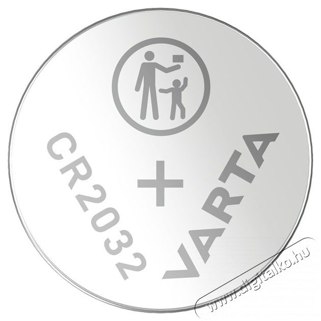 Varta 6032101402 CR2032 l&iacute;tium gombelem 2db/bliszter Akkuk &eacute;s t&ouml;ltők - Elem - 413693