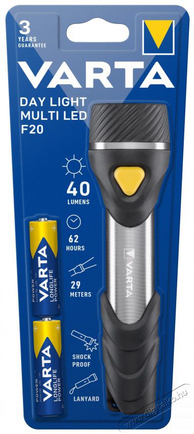 Varta 16632101421 DAY LIGHT MULTI F20 LED eleml&aacute;mpa H&aacute;ztart&aacute;s / Otthon / K&uuml;lt&eacute;r - Vil&aacute;g&iacute;t&aacute;s / elektromoss&aacute;g - Zsebl&aacute;mpa / eleml&aacute;mpa - 420604
