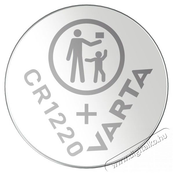 Varta 6220112401 CR1220 l&iacute;tium gombelem 1db/bliszter Akkuk &eacute;s t&ouml;ltők - Elem - 438683