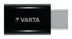 Varta 57945101401 microUSB - Type C fekete adapter Tv kieg&eacute;sz&iacute;tők - K&aacute;bel / csatlakoz&oacute; - Csatlakoz&oacute; / eloszt&oacute; / &aacute;talak&iacute;t&oacute; - 455564
