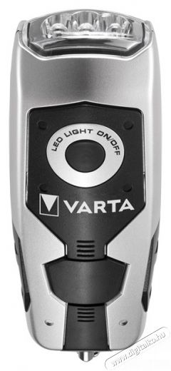 Varta 17680101401 DYNAMO dinam&oacute;s LED eleml&aacute;mpa H&aacute;ztart&aacute;s / Otthon / K&uuml;lt&eacute;r - Vil&aacute;g&iacute;t&aacute;s / elektromoss&aacute;g - Zsebl&aacute;mpa / eleml&aacute;mpa - 464371