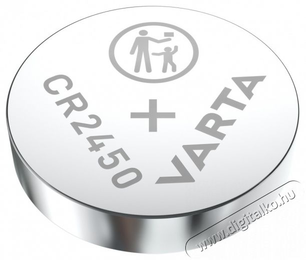 Varta 6450112401 CR2450 lithium gombelem 1db/bliszter Akkuk &eacute;s t&ouml;ltők - Elem - 464733
