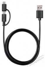 Varta 57948101401 1m 2in1 USB - microUSB/Type C fekete adat- &eacute;s t&ouml;ltők&aacute;bel Iroda &eacute;s sz&aacute;m&iacute;t&aacute;stechnika - Sz&aacute;m&iacute;t&oacute;g&eacute;p tartoz&eacute;k - USB k&aacute;bel - 455561