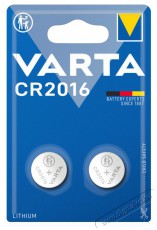 Varta 6016101402 CR2016 l&iacute;tium gombelem 2db/bliszter - Akkuk &eacute;s t&ouml;ltők - Elem - 388289