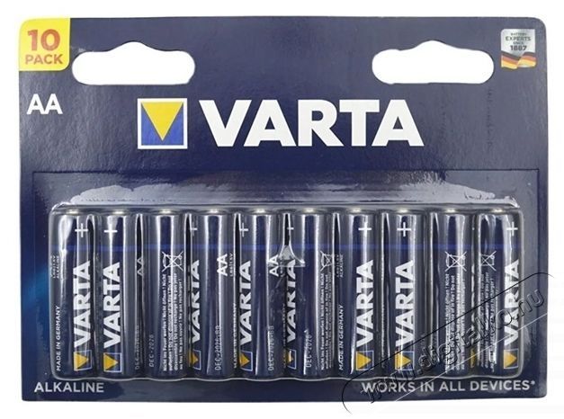Varta 4106312410 Selective AA alk&aacute;li ceruza elem 10db/bliszter Akkuk &eacute;s t&ouml;ltők - Elem - 497179