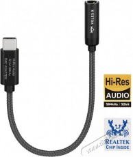 Veles-X Hi-Res DAC audio adapter - Realtek Chip H&aacute;ztart&aacute;s / Otthon / K&uuml;lt&eacute;r - Vil&aacute;g&iacute;t&aacute;s / elektromoss&aacute;g - H&aacute;l&oacute;zati eloszt&oacute; / hosszabb&iacute;t&oacute; / adapter - 511555