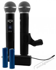 Veles-X Dual Wireless Handheld Microphone Party Karaoke System with Receiver Fot&oacute;-Vide&oacute; kieg&eacute;sz&iacute;tők - Mikrofon - &Eacute;nek &eacute;s hangszer mikrofon - 526542