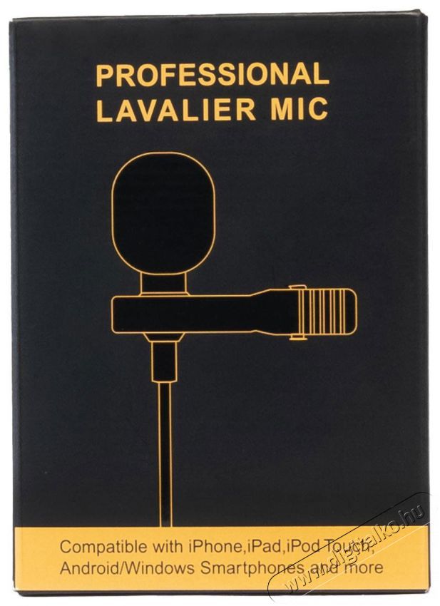 Veles-X Lavalier Microphone MINIMIC1 Fot&oacute;-Vide&oacute; kieg&eacute;sz&iacute;tők - Mikrofon - Cs&iacute;ptetős, fej &eacute;s kitűző mikrofon - 526541
