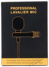 Veles-X Lavalier Microphone MINIMIC1 Fot&oacute;-Vide&oacute; kieg&eacute;sz&iacute;tők - Mikrofon - Cs&iacute;ptetős, fej &eacute;s kitűző mikrofon - 526541