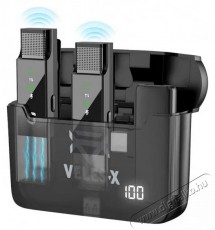 Veles-X Wireless Lavalier Microphone System Dual Lightning Fot&oacute;-Vide&oacute; kieg&eacute;sz&iacute;tők - Mikrofon - Cs&iacute;ptetős, fej &eacute;s kitűző mikrofon - 526543