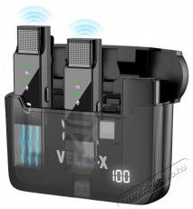 Veles-X Wireless Lavalier Microphone System Dual USB-C Fot&oacute;-Vide&oacute; kieg&eacute;sz&iacute;tők - Mikrofon - Cs&iacute;ptetős, fej &eacute;s kitűző mikrofon - 526540