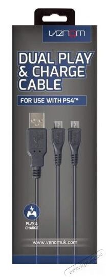 Venom VS2794 Dual Play & Charge 3 m&eacute;ter Micro-USB t&ouml;ltők&aacute;bel Iroda &eacute;s sz&aacute;m&iacute;t&aacute;stechnika - J&aacute;t&eacute;k konzol - Kieg&eacute;sz&iacute;tő - 394146