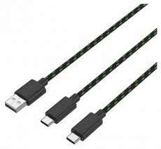 Venom VS2883 Xbox Series S & X fekete magas kapac&iacute;t&aacute;s&uacute; (1100mAh) akkucsomag (2 db) + 3 m&eacute;ter t&ouml;ltők&aacute;bel Iroda &eacute;s sz&aacute;m&iacute;t&aacute;stechnika - J&aacute;t&eacute;k konzol - Kieg&eacute;sz&iacute;tő - 394095