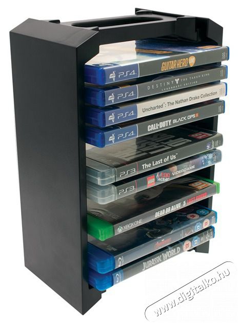 Venom VS3053 PS3/PS4/Xbox One/ Blu-ray 12 db-os Tart&oacute; &aacute;llv&aacute;ny Iroda &eacute;s sz&aacute;m&iacute;t&aacute;stechnika - J&aacute;t&eacute;k konzol - Kieg&eacute;sz&iacute;tő - 394374