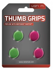 Venom VS4917 R&oacute;zsasz&iacute;n &eacute;s z&ouml;ld Thumb Grips (4x) Nintendo Switch kontrollerhez Iroda &eacute;s sz&aacute;m&iacute;t&aacute;stechnika - J&aacute;t&eacute;k konzol - Kieg&eacute;sz&iacute;tő - 394154