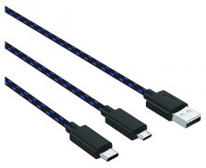 Venom VS5002 Dual Play & Charge 3 m USB Type-C t&ouml;ltők&aacute;bel Iroda &eacute;s sz&aacute;m&iacute;t&aacute;stechnika - J&aacute;t&eacute;k konzol - Kieg&eacute;sz&iacute;tő - 394162