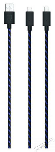 Venom VS5002 Dual Play & Charge 3 m USB Type-C t&ouml;ltők&aacute;bel Iroda &eacute;s sz&aacute;m&iacute;t&aacute;stechnika - J&aacute;t&eacute;k konzol - Kieg&eacute;sz&iacute;tő - 394162