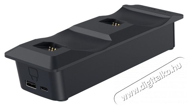 Venom VS5007 PS5 dupla fekete t&ouml;ltő&aacute;llom&aacute;s Iroda &eacute;s sz&aacute;m&iacute;t&aacute;stechnika - J&aacute;t&eacute;k konzol - Kieg&eacute;sz&iacute;tő - 394380