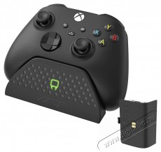 Venom VS2880 Xbox Series X & S fekete t&ouml;ltő&aacute;llom&aacute;s + 1 db akkumul&aacute;tor Iroda &eacute;s sz&aacute;m&iacute;t&aacute;stechnika - J&aacute;t&eacute;k konzol - Kieg&eacute;sz&iacute;tő - 394388