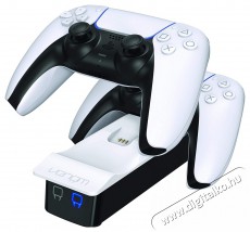 Venom VS5001 PS5 feh&eacute;r dupla t&ouml;ltő&aacute;llom&aacute;s Iroda &eacute;s sz&aacute;m&iacute;t&aacute;stechnika - J&aacute;t&eacute;k konzol - Kieg&eacute;sz&iacute;tő - 394389