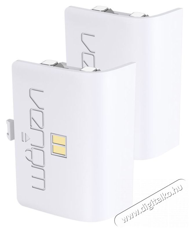 Venom VS2871 Xbox Series X & S feh&eacute;r dupla t&ouml;ltő&aacute;llom&aacute;s + 2db akkumul&aacute;tor Iroda &eacute;s sz&aacute;m&iacute;t&aacute;stechnika - J&aacute;t&eacute;k konzol - Kieg&eacute;sz&iacute;tő - 394391