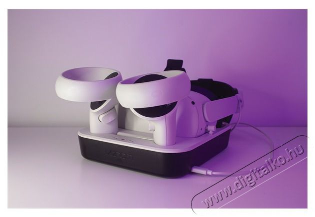 Venom VS4203 Meta Quest 2 t&ouml;ltő&aacute;llom&aacute;s Iroda &eacute;s sz&aacute;m&iacute;t&aacute;stechnika - J&aacute;t&eacute;k konzol - Kieg&eacute;sz&iacute;tő - 464529