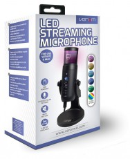 Venom LED RGB Streamer Mikrofon, VS2868 Fot&oacute;-Vide&oacute; kieg&eacute;sz&iacute;tők - Mikrofon - &Eacute;nek &eacute;s hangszer mikrofon - 481847