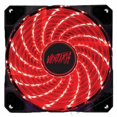 VENTARIS F500 120mm piros h&aacute;z hűtőventil&aacute;tor - Iroda &eacute;s sz&aacute;m&iacute;t&aacute;stechnika - Egy&eacute;b sz&aacute;m&iacute;t&aacute;stechnikai term&eacute;k - 394648