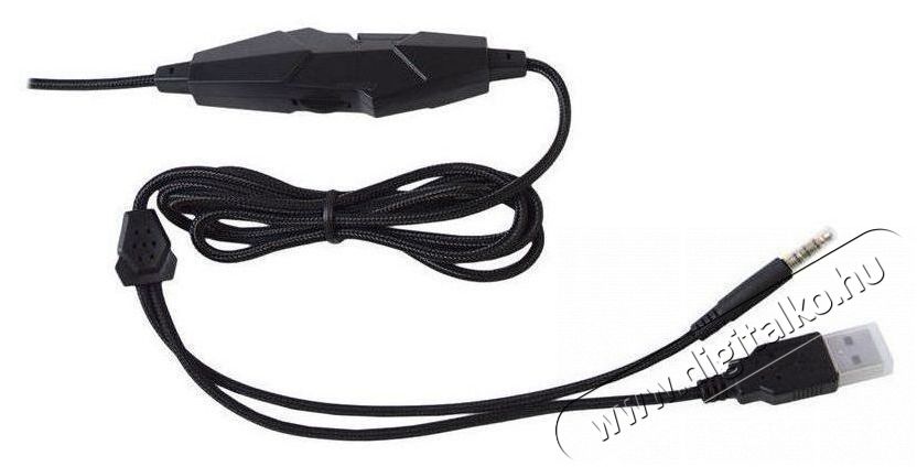 VENTARIS H1000 gamer headset Audio-Video / Hifi / Multim&eacute;dia - F&uuml;l &eacute;s Fejhallgat&oacute;k - Fejhallgat&oacute; mikrofonnal / headset - 405964