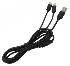 VENTARIS C100B PS5/Xbox Series X/S kontrollerhez USB Type-C Dual t&ouml;ltők&aacute;bel Iroda &eacute;s sz&aacute;m&iacute;t&aacute;stechnika - J&aacute;t&eacute;k konzol - Kieg&eacute;sz&iacute;tő - 476724