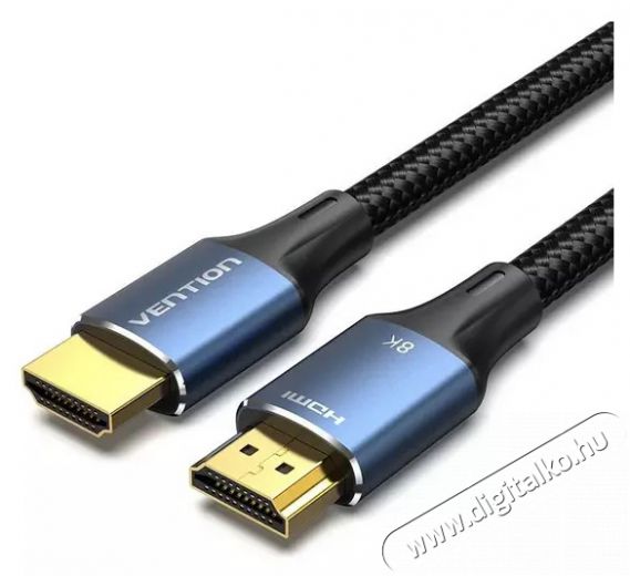 Vention Cotton Braided USB-C 4.0 5A Cable 1m Gray Aluminum Alloy Type Iroda &eacute;s sz&aacute;m&iacute;t&aacute;stechnika - Sz&aacute;m&iacute;t&oacute;g&eacute;p tartoz&eacute;k - USB k&aacute;bel - 503445