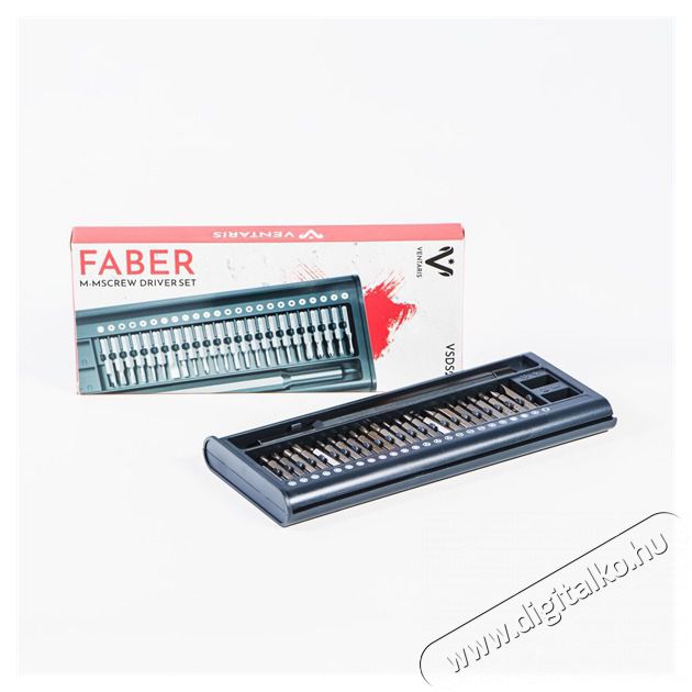 VENTARIS VSDS26 Faber Csavarh&uacute;z&oacute; K&eacute;szlet H&aacute;ztart&aacute;s / Otthon / K&uuml;lt&eacute;r - Szersz&aacute;m - Csavarh&uacute;z&oacute; / kulcs / f&uacute;r&oacute; / szersz&aacute;m k&eacute;szlet - 508313