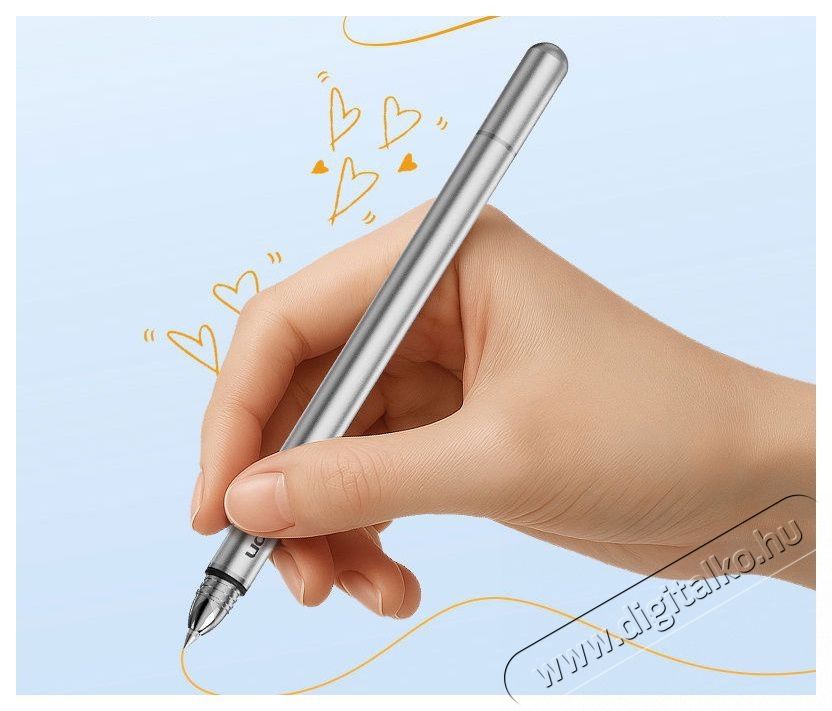 Vention 2-in-1 touch pen aluminum alloy, gray &eacute;rintőceruza Mobil / Kommunik&aacute;ci&oacute; / Smart - Tablet / E-book kieg&eacute;sz&iacute;tő, tok - Ceruza - 529113