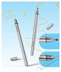 Vention 2-in-1 touch pen aluminum alloy, gray &eacute;rintőceruza Mobil / Kommunik&aacute;ci&oacute; / Smart - Tablet / E-book kieg&eacute;sz&iacute;tő, tok - Ceruza - 529113