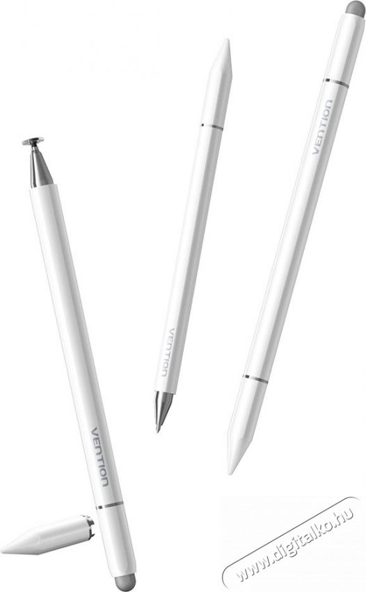 Vention 3-in-1 magnetic touch pen aluminum alloy, white &eacute;rintőceruza Mobil / Kommunik&aacute;ci&oacute; / Smart - Tablet / E-book kieg&eacute;sz&iacute;tő, tok - Ceruza - 529114