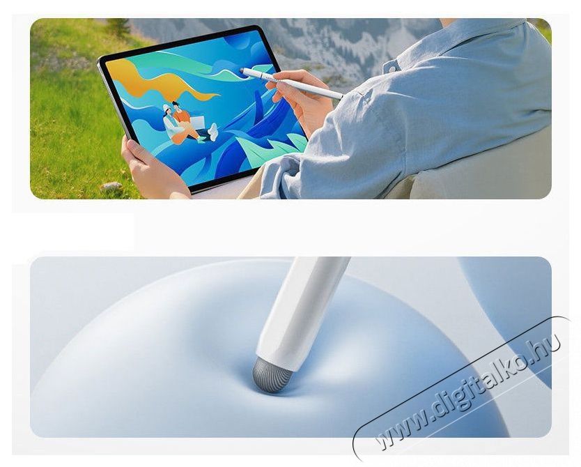 Vention 3-in-1 magnetic touch pen aluminum alloy, white &eacute;rintőceruza Mobil / Kommunik&aacute;ci&oacute; / Smart - Tablet / E-book kieg&eacute;sz&iacute;tő, tok - Ceruza - 529114