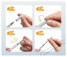 Vention 3-in-1 magnetic touch pen aluminum alloy, white &eacute;rintőceruza Mobil / Kommunik&aacute;ci&oacute; / Smart - Tablet / E-book kieg&eacute;sz&iacute;tő, tok - Ceruza - 529114