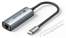 Vention USB-C to 2.5G Ethernet Adapter Iroda &eacute;s sz&aacute;m&iacute;t&aacute;stechnika - H&aacute;l&oacute;zat - H&aacute;l&oacute;zati kieg&eacute;sz&iacute;tő - 535846