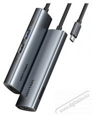 Vention 5in1 USB-C Docking Station Iroda &eacute;s sz&aacute;m&iacute;t&aacute;stechnika - Notebook kieg&eacute;sz&iacute;tő - USB hub / eloszt&oacute; - 538049
