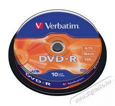 VERBATIM DVDV-16B10 DVD-R cake box DVD lemez 10db/csomag Iroda &eacute;s sz&aacute;m&iacute;t&aacute;stechnika - Sz&aacute;m&iacute;t&oacute;g&eacute;p tartoz&eacute;k - CD / DVD tart&oacute; / tasak - 386279