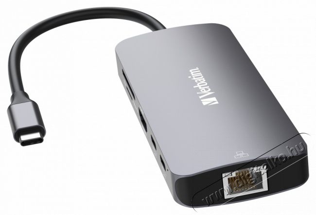 VERBATIM 32152 USB-C Pro Multiport CMH-09 9in1 ez&uuml;st HUB Iroda &eacute;s sz&aacute;m&iacute;t&aacute;stechnika - Notebook kieg&eacute;sz&iacute;tő - USB hub / eloszt&oacute; - 507641