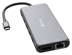 VERBATIM 32153 USB-C Pro Multiport CMH-13 13in1 ez&uuml;st HUB Iroda &eacute;s sz&aacute;m&iacute;t&aacute;stechnika - Notebook kieg&eacute;sz&iacute;tő - USB hub / eloszt&oacute; - 507642