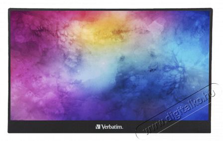 VERBATIM 49590 14 PM-14 FHD IPS HDMI/USB-C fekete monitor Iroda &eacute;s sz&aacute;m&iacute;t&aacute;stechnika - Monitor - &Eacute;rintők&eacute;pernyős monitor - 507921