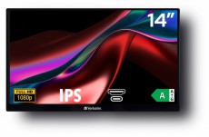 VERBATIM 49590 14 PM-14 FHD IPS HDMI/USB-C fekete monitor Iroda &eacute;s sz&aacute;m&iacute;t&aacute;stechnika - Monitor - &Eacute;rintők&eacute;pernyős monitor - 507921