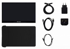 VERBATIM 49593 17,3 PMT-17 FHD IPS HDMI/USB-C fekete f&eacute;m bor&iacute;t&aacute;s&uacute; &eacute;rintők&eacute;pernyős monitor Iroda &eacute;s sz&aacute;m&iacute;t&aacute;stechnika - Monitor - &Eacute;rintők&eacute;pernyős monitor - 507923