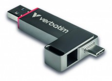 VERBATIM 32040 128GB USB 3.2 Gen 1 A/USB-C Dual QuickStick Flash Drive - Mem&oacute;ria k&aacute;rtya / Pendrive - Pendrive - 514264