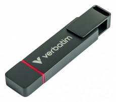 VERBATIM 32040 128GB USB 3.2 Gen 1 A/USB-C Dual QuickStick Flash Drive Mem&oacute;ria k&aacute;rtya / Pendrive - Pendrive - 514264
