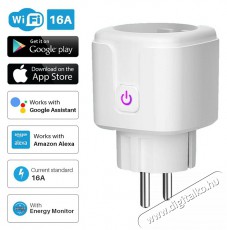 Verk 06273 WiFi Okos konnektor időz&iacute;tővel, 16 A H&aacute;ztart&aacute;s / Otthon / K&uuml;lt&eacute;r - Okos otthon - Okos konnektor - 520276