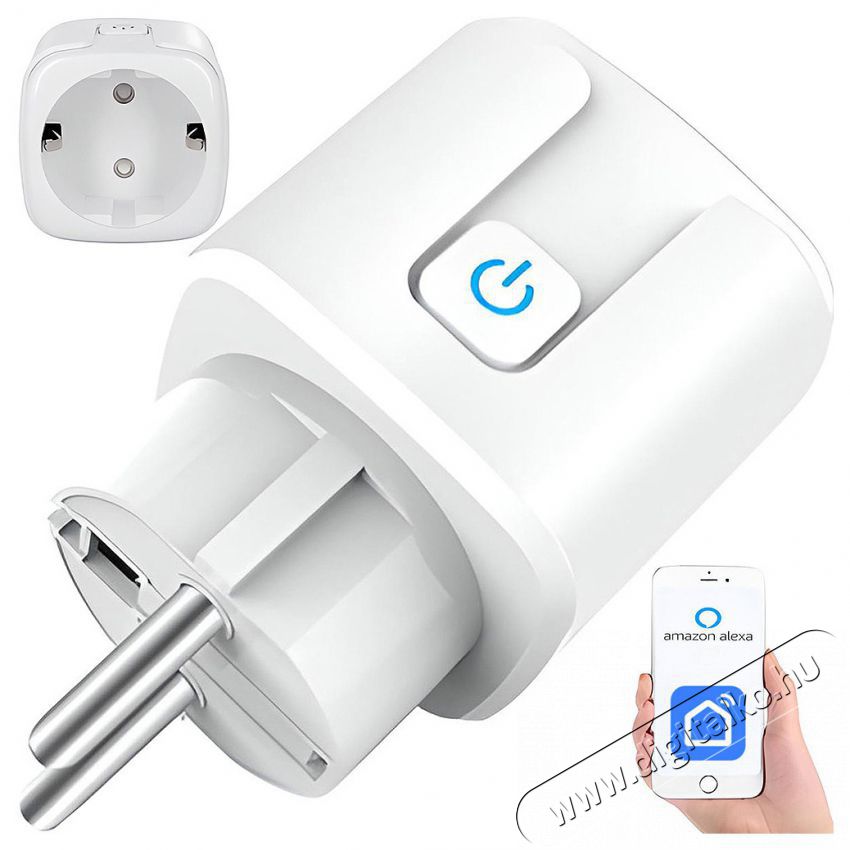 Verk 06273 WiFi Okos konnektor időz&iacute;tővel, 16 A H&aacute;ztart&aacute;s / Otthon / K&uuml;lt&eacute;r - Okos otthon - Okos konnektor - 520276