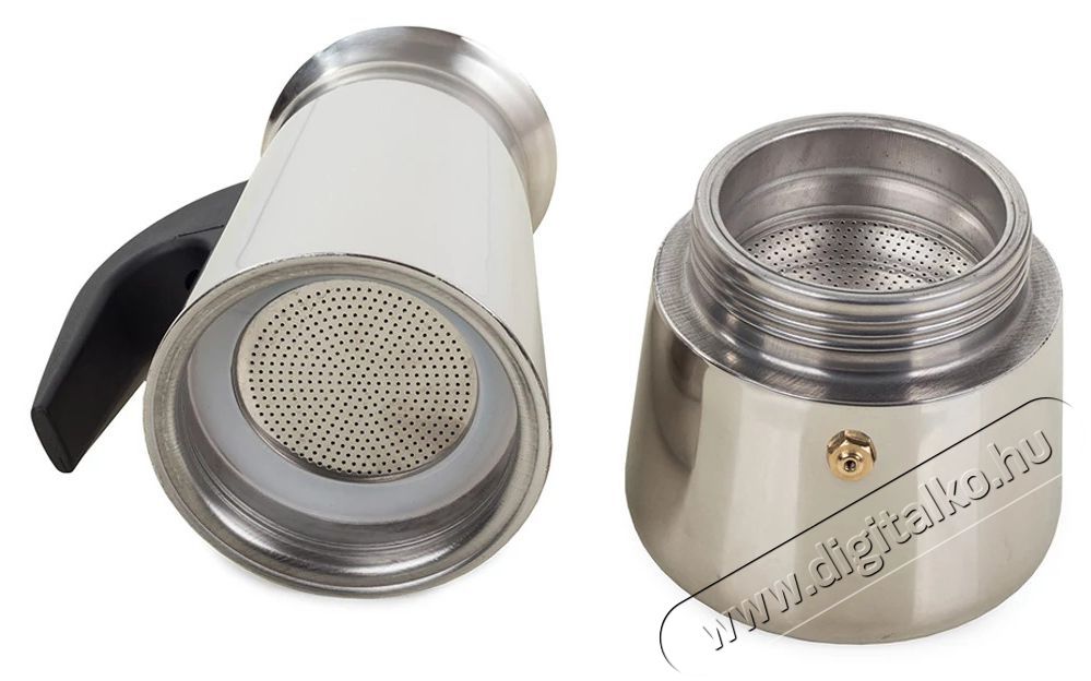 Verk 07008 Kotyog&oacute;s k&aacute;v&eacute;főző, 9 adagos, 450 ml, ez&uuml;st Konyhai term&eacute;kek - K&aacute;v&eacute;főző / k&aacute;v&eacute;&ouml;rlő / kieg&eacute;sz&iacute;tő - Kotyog&oacute; k&aacute;v&eacute;főző - 526564
